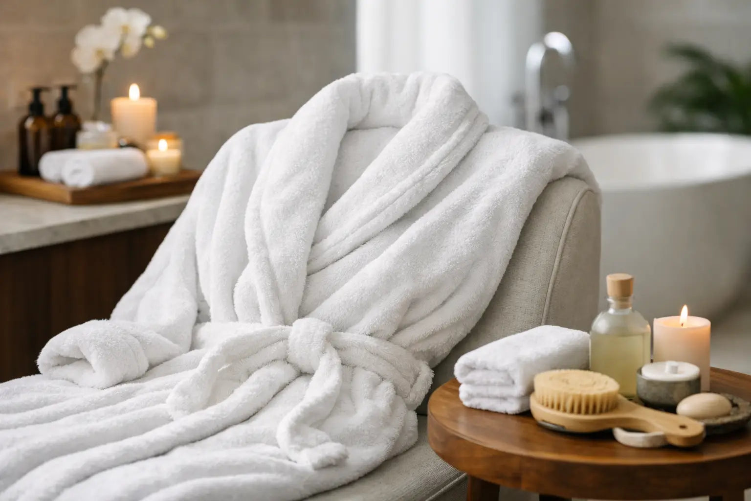 Luxury Bath Robe for Home Spa: What to Look For