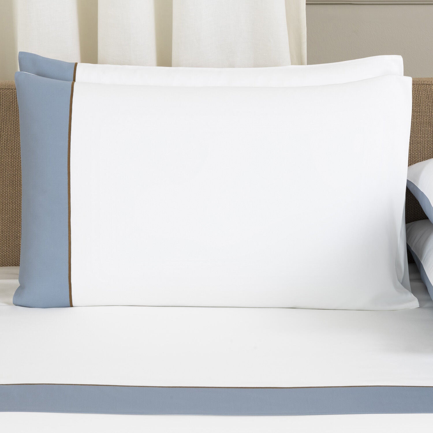 Colour Block Pillowcase Sham