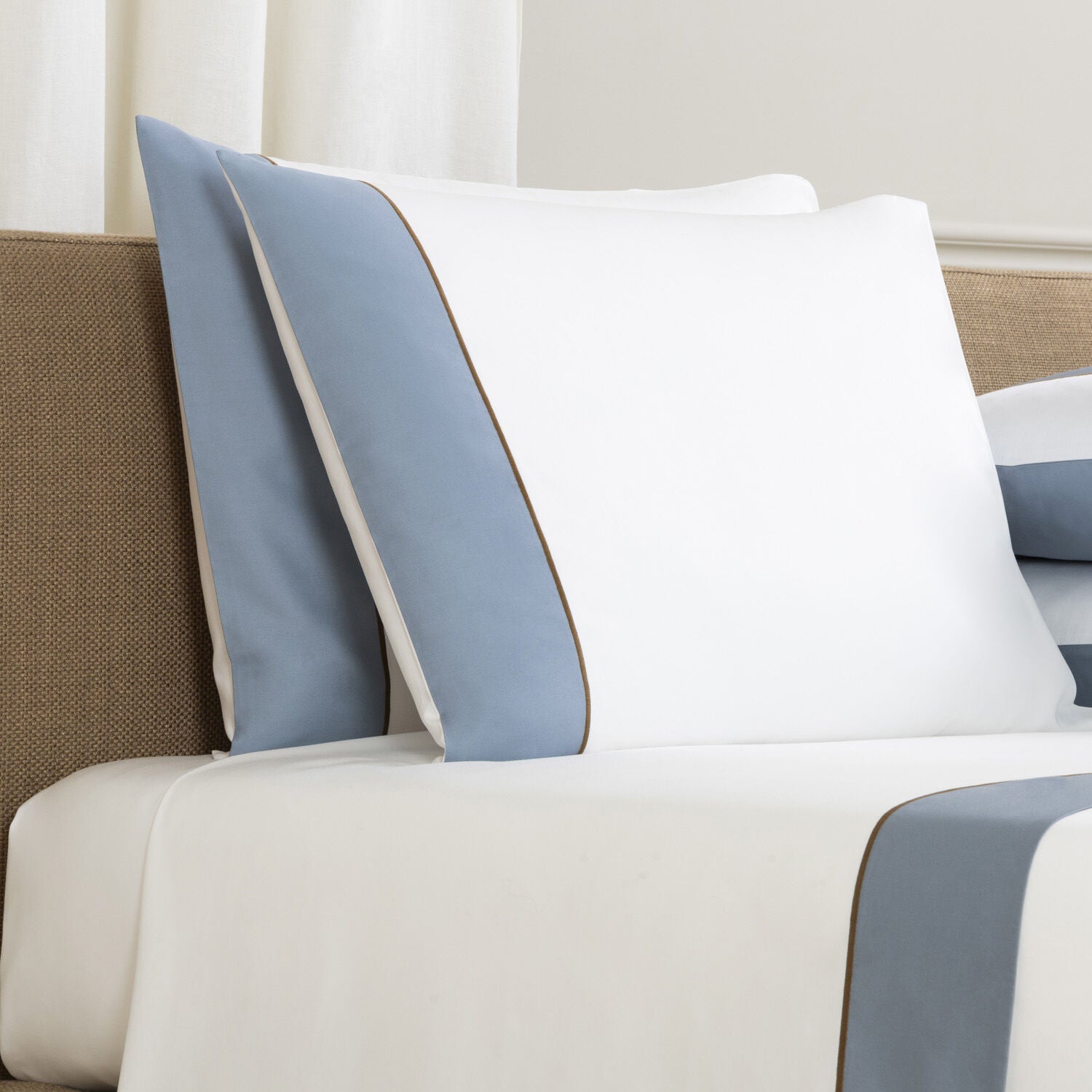 Colour Block Pillowcase Sham