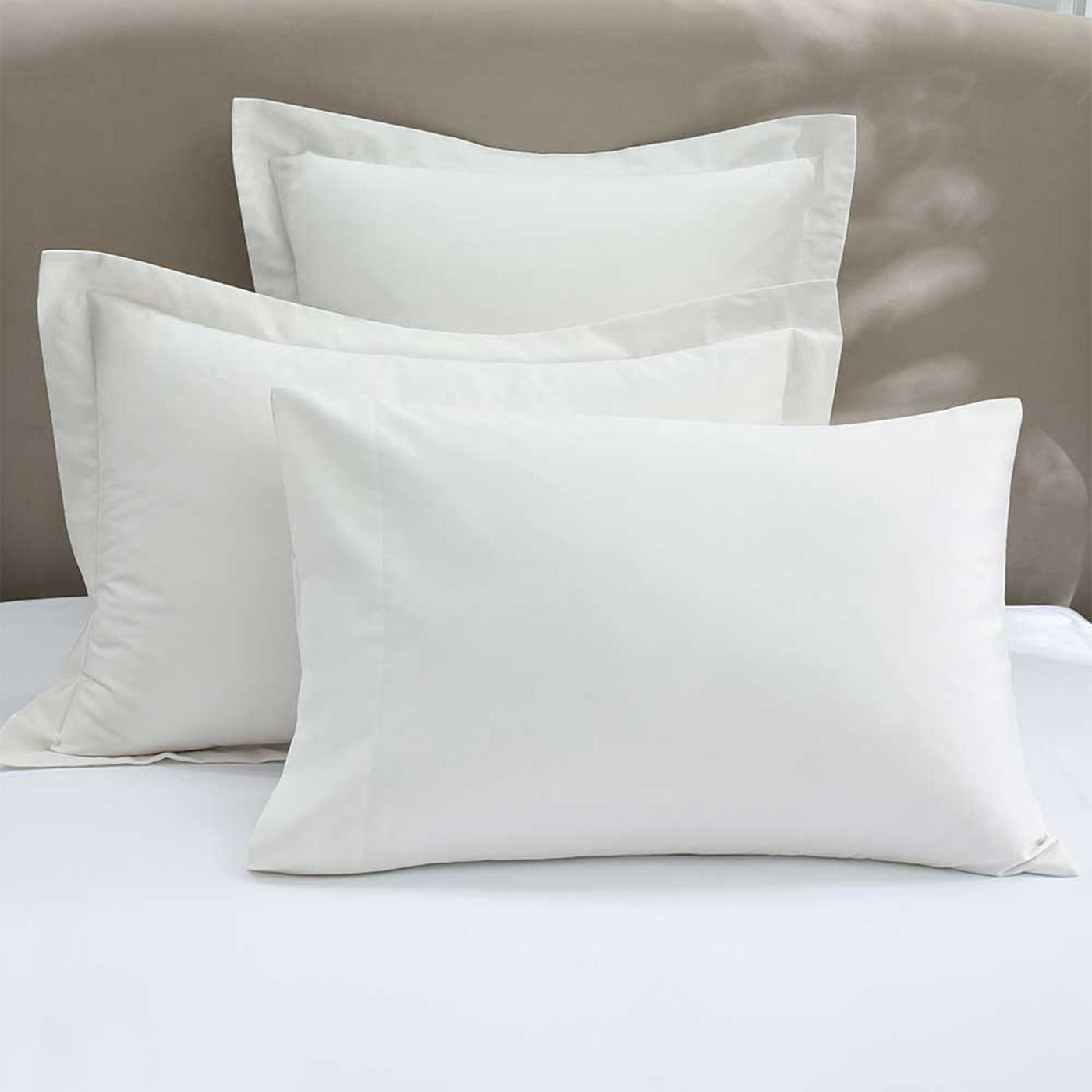 Taies d'oreiller en coton égyptien 500 fils