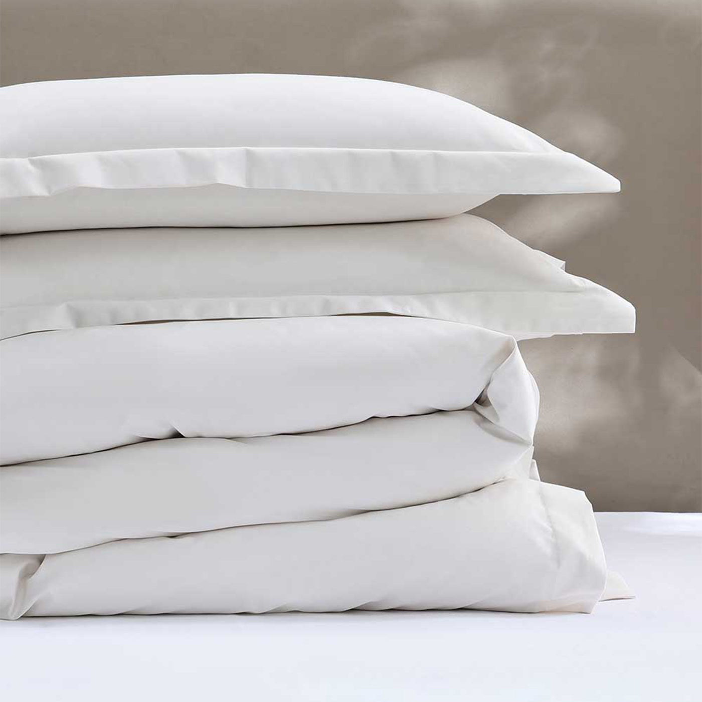 Taies d'oreiller en coton égyptien 500 fils