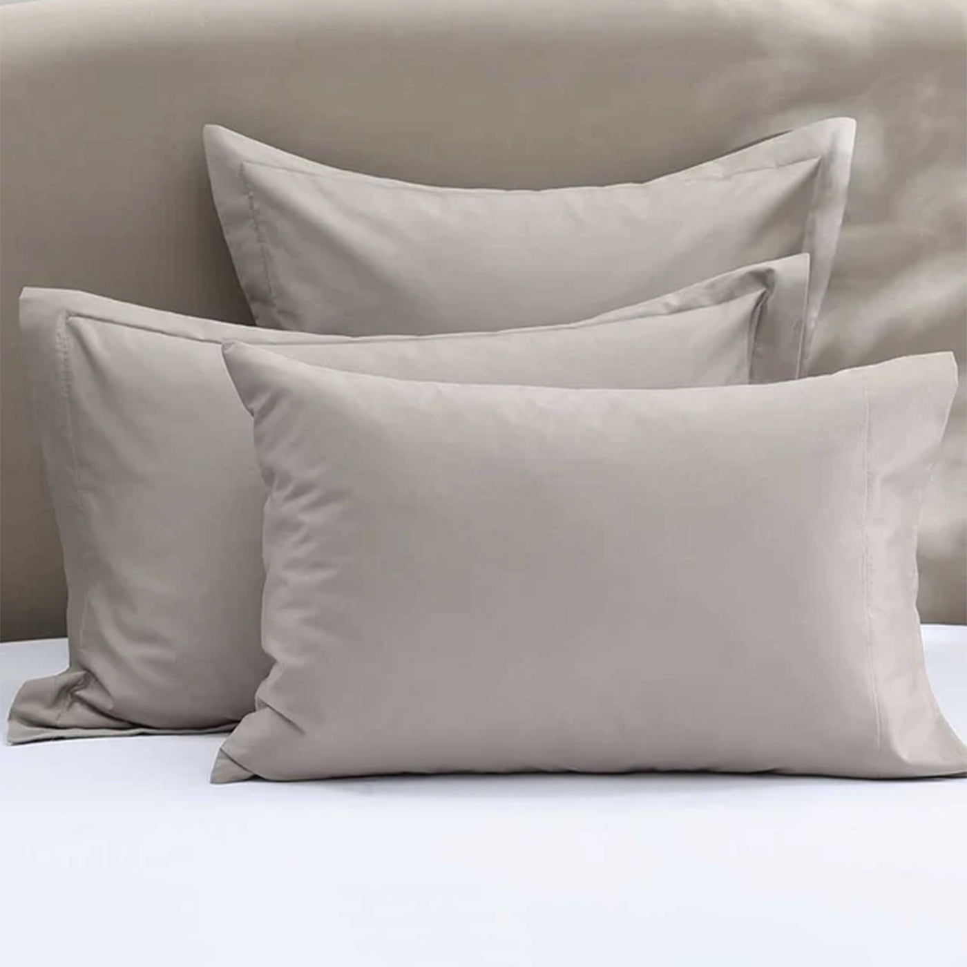 Taies d'oreiller en coton égyptien 500 fils