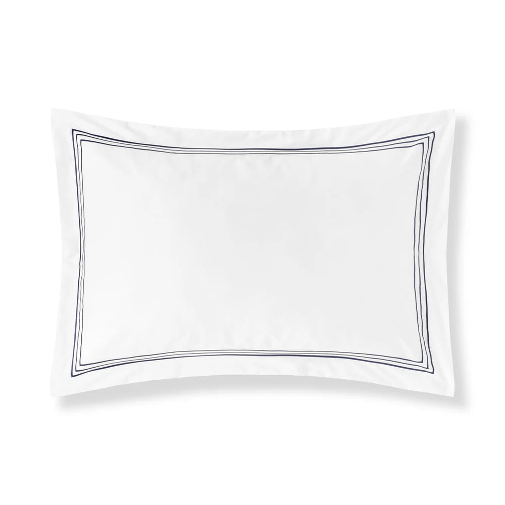 Alvorada midnight pillocase sham on a white background