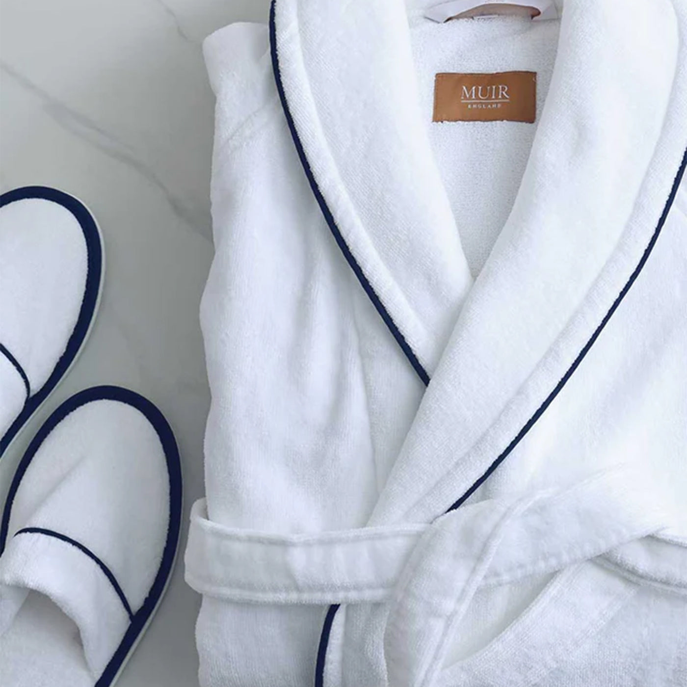 Peignoir de bain Empire en velours