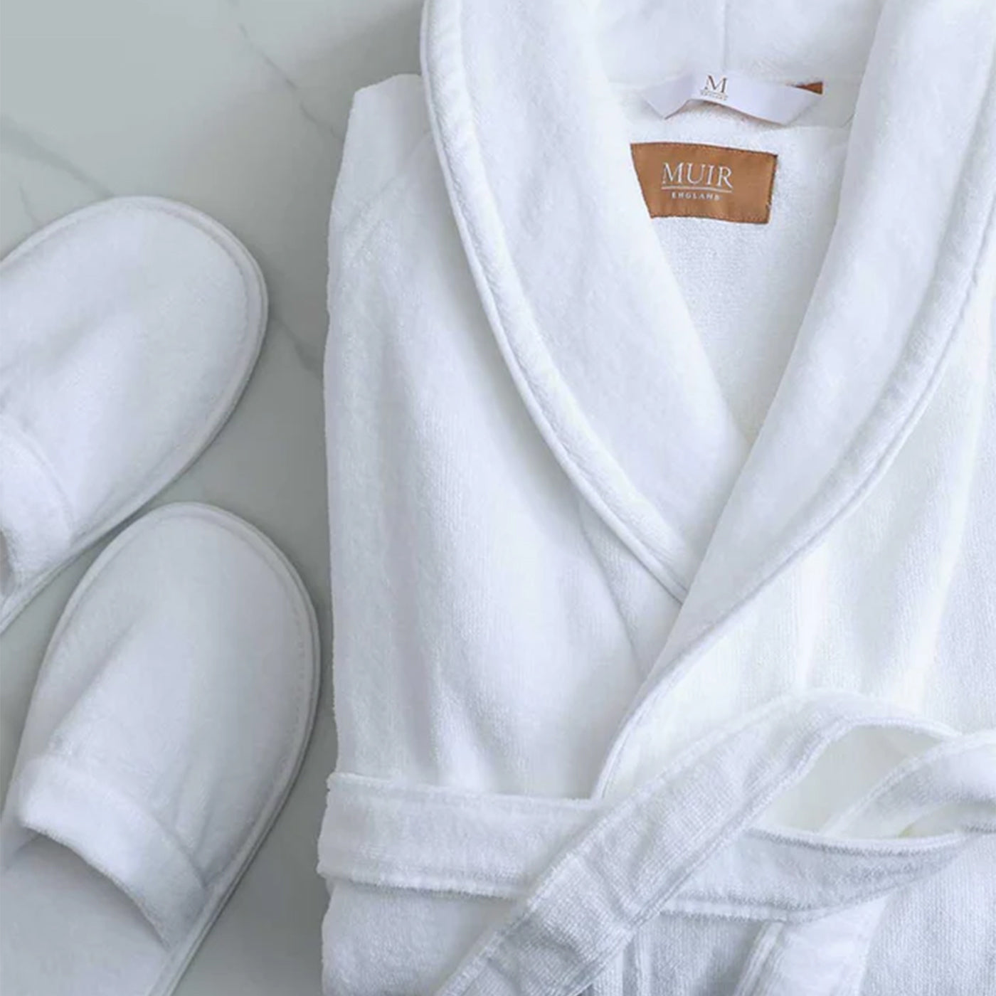 Peignoir de bain Empire en velours