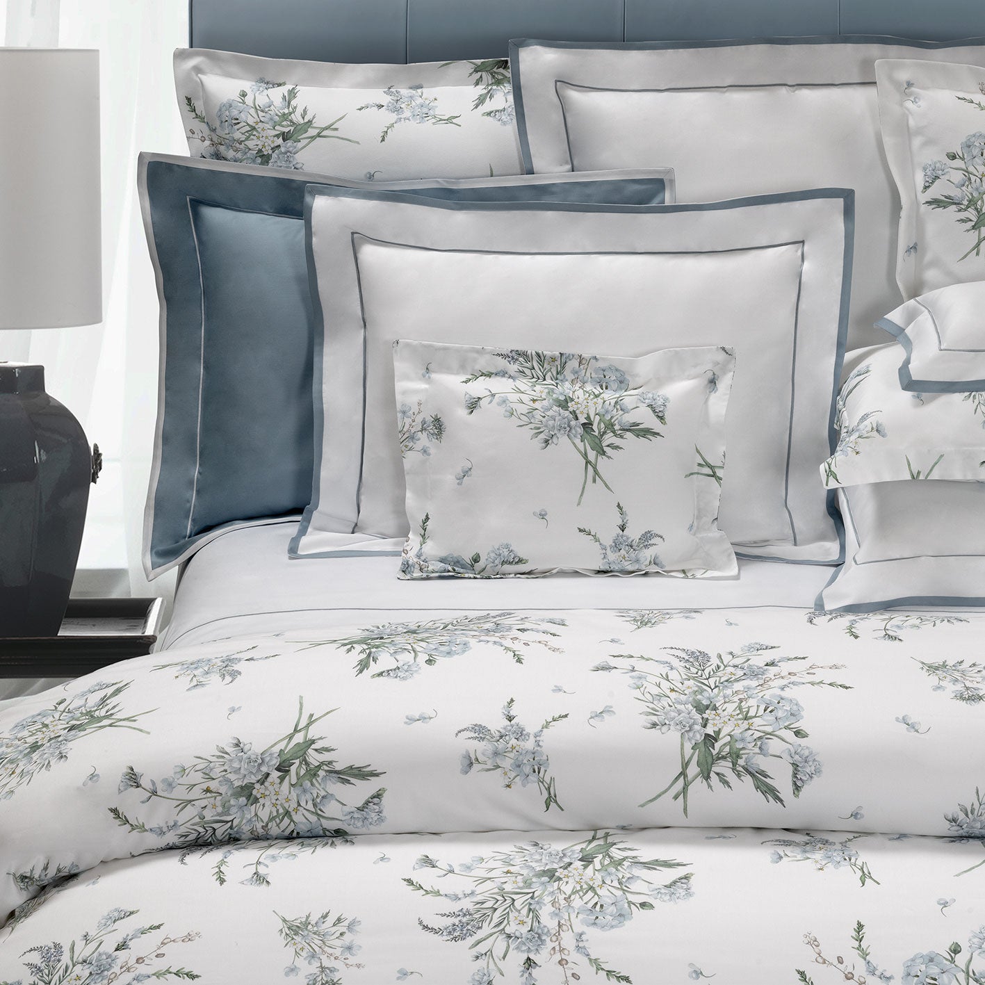 Profumi Print Sateen 300 TC Pillowcase Sham
