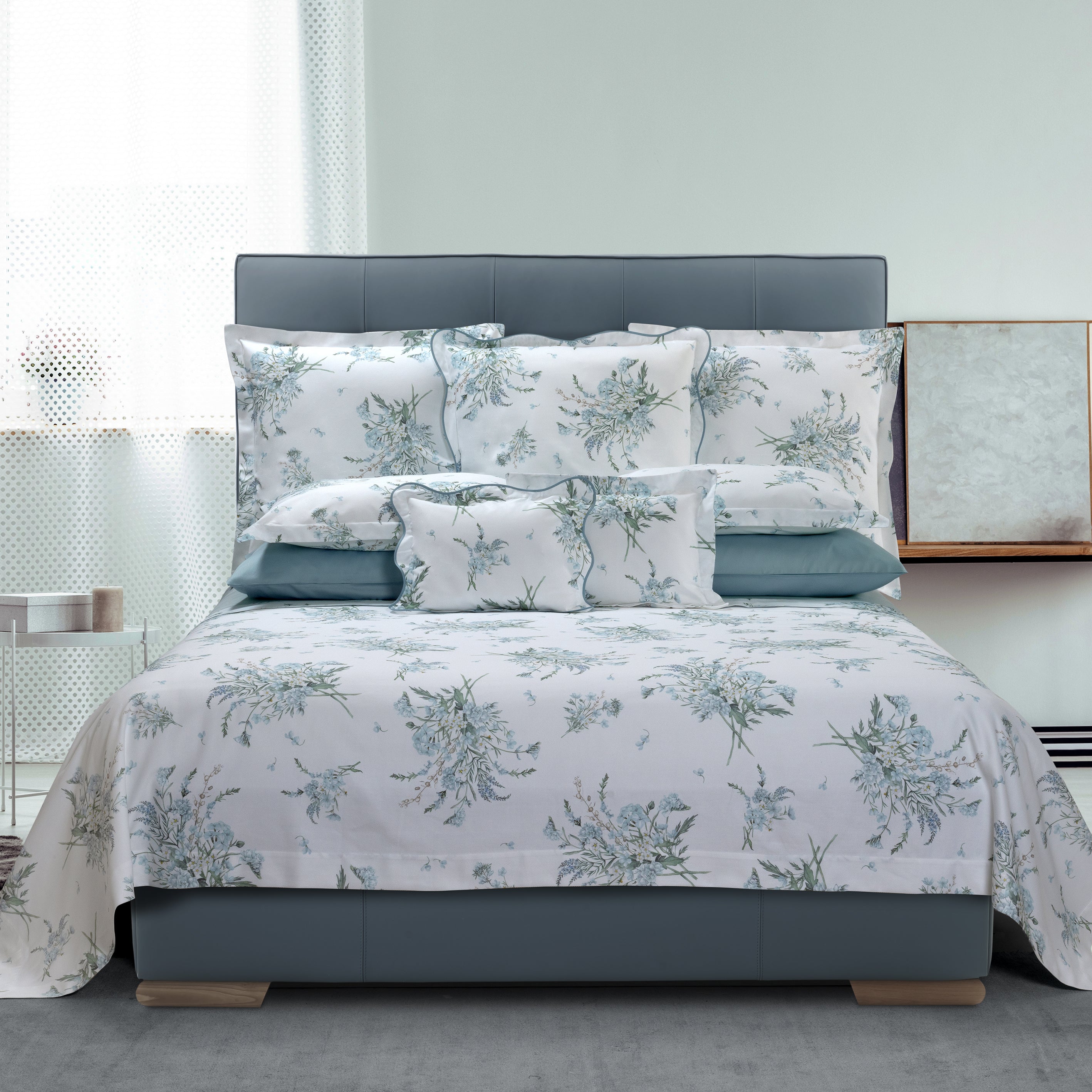 Profumi Print Sateen 300 TC Pillowcase Sham