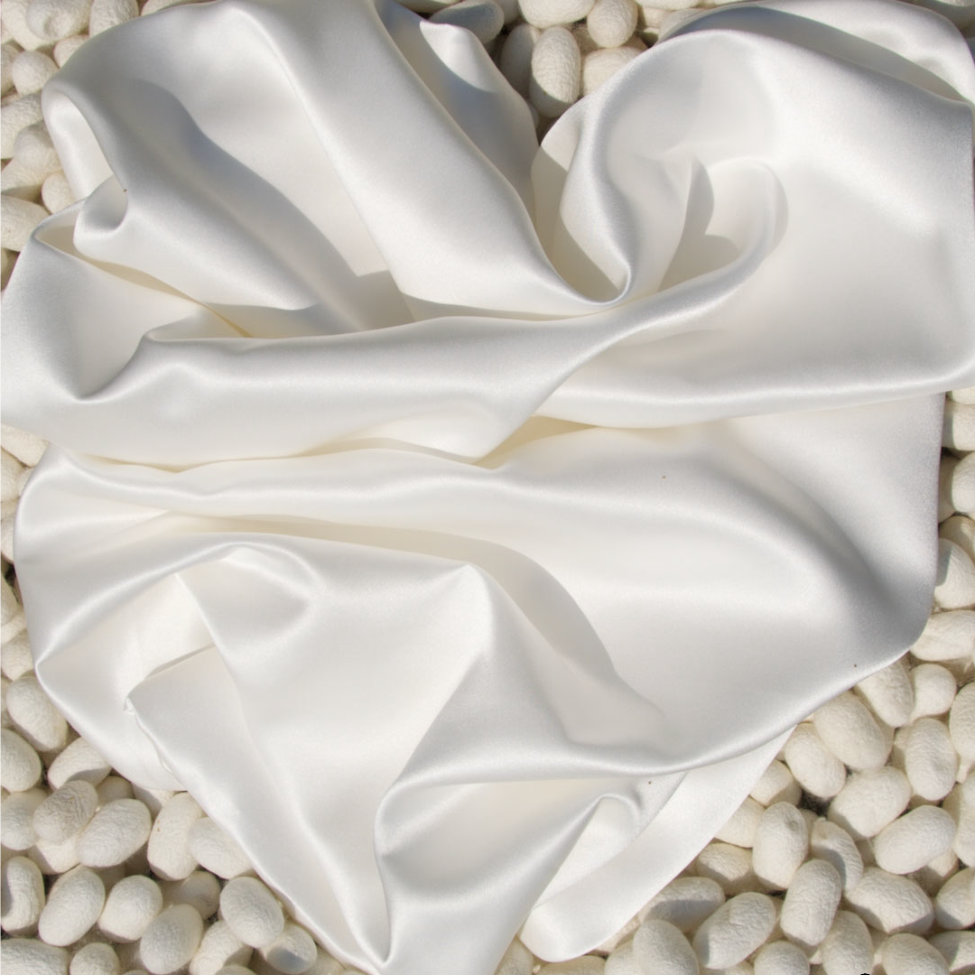 Taie D'oreiller S22 100 % Satin De Pure Soie à Bord étroit